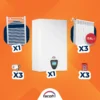 Pack Chaudière Facofri-ITAL 24KW à ventouse - F2