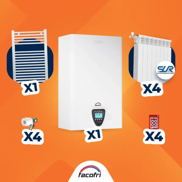 Pack Chaudière Facofri-ITAL 24KW à ventouse - F3